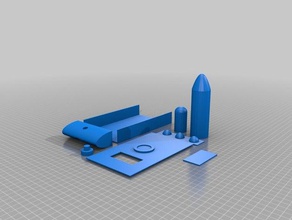 rick morty portal silahı modelleri 3d print model - Mito3D