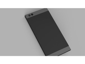 razer phone reference model mobile smartphone 3d print model - Mito3D