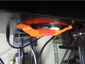 flusso delta+ alloggiamento Stampante 3d accessori stampante porta bobina 3d print model - Mito3D