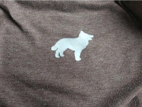 mudi ungarischer shephard dog t-shirt-Muster - Zubehör 3d print model - Mito3D