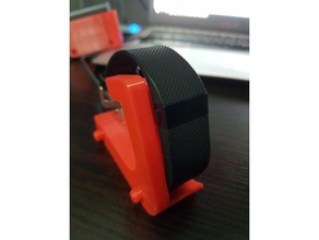 fitbit charge hr stand 3d print model - Mito3D