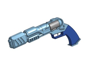 ronon dex blaster 3d baskı 3d print model - Mito3D