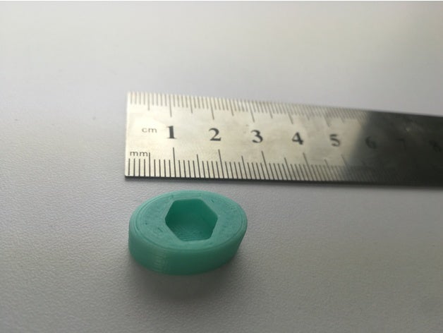 m5 nut knob diy 3D print model - Mito3D