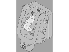 prusa i3 mk3 y axe réglable de tendeur courroie L'imprimante 3d pièces la ceinture mk3s 3d print model - Mito3D