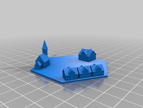 memoir 44 cuatro aldea de la casa juguetes y accesorios juego memoir44 3d print model - Mito3D