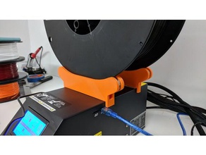 cr-10s large spools holder 3d printer accessories cr-10 cr10 creality filament spool 3d print model - Mito3D