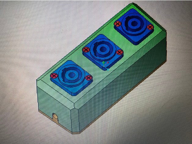 powercon-steckdose mk4 3D print model - Mito3D