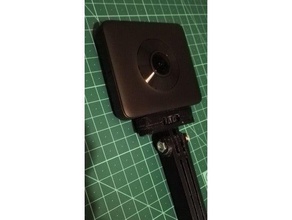 mi Sphäre adapter gopro-Anschlüsse Kamera madventure360 xiaomi mijia 3d print model - Mito3D