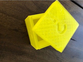 glücklichen block Spielzeug & Spiele box minecraft Frage 3d print model - Mito3D