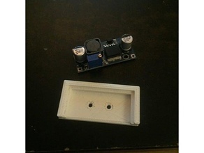 mini-Transformator stehen - Elektronik Elektronik-box Fall Gehäuse für die montieren stand step-down-Modul 3d print model - Mito3D