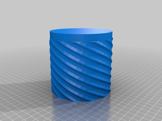 kapak olabilir organizasyon kap ev spiral spiralized 3D print model - Mito3D