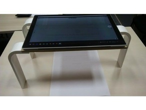 v3 pro 4 stand yüzey tablet 3d print model - Mito3D