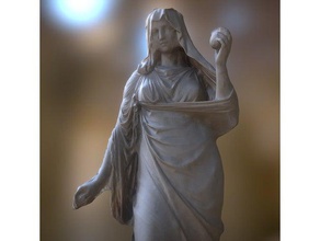 penelope scans & replicas 3d print printing scan scanning apple clothing greek legend myth mythology noble sculpture statue woman 3d print model - Mito3D