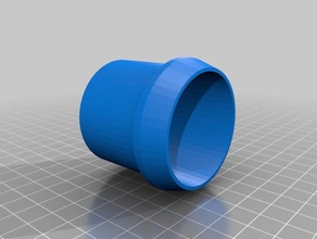 dust collector adaptor tools 3d print model - Mito3D