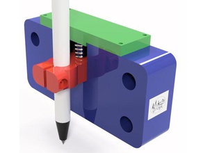 pen holder floating z 3d printer accessories 3d print model - Mito3D