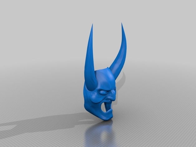 genji oni La stampa 3d 3D print model - Mito3D