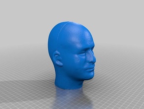 strafor manken kafa erkek sanat araçları 3d print model - Mito3D