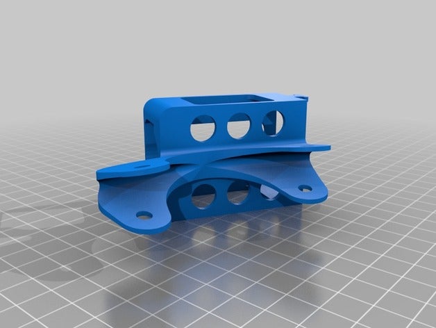 runcam2 fin mount leo f3a 110 rc uçak r c araçlar 3D print model - Mito3D