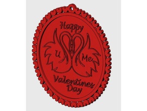 valentines day special keychain keychains 3d print model - Mito3D