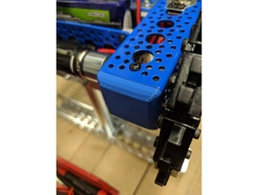 actobotics praça do pára-choques robótica A impressão 3d fusão 360 3d print model - Mito3D