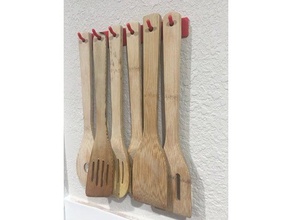 kitchen utensil hanger & dining 3d print model - Mito3D