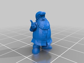 dr ışık megaman heykeller doktor mega man 3d print model - Mito3D