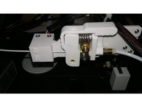 en ligne droite de l'extrudeuse capteur L'imprimante 3d pièces 3d print model - Mito3D