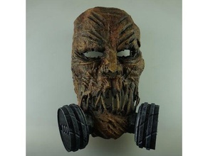 scarecrow Kostüm batman cosplay Maske 3d print model - Mito3D