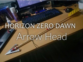 horizon zero dawn arrow head 3d printing game 3d print model - Mito3D