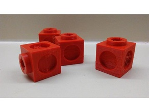 interlocking building blocks construction toys art science toy 3d print model - Mito3D