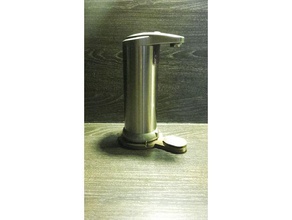 removable drop cup automatic soap dispenser bathroom holder 3d print model - Mito3D