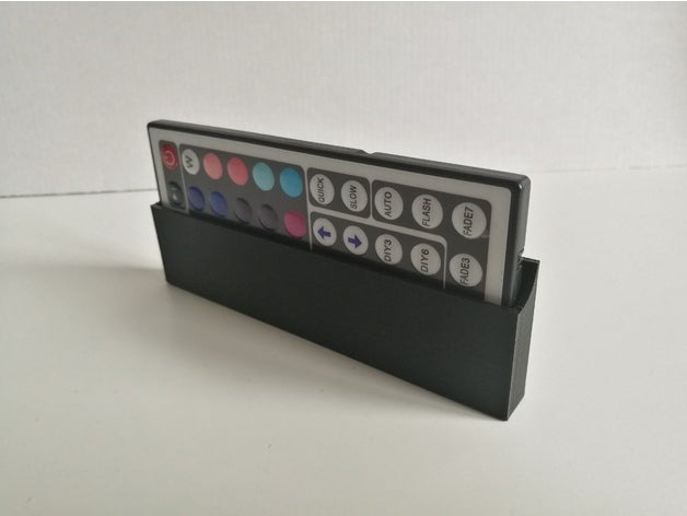 rgb led controller holder organization ir remote strip 3D print model - Mito3D