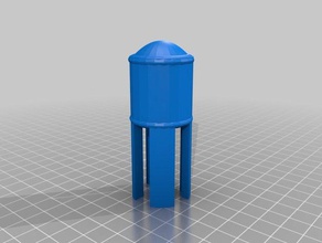 water tower 3d printing 3d print model - Mito3D