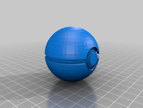 poke ball 3d printing arthist pokemon 3d print model - Mito3D