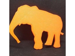 elephant decor animal animals tinkercad 3d print model - Mito3D
