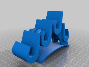 cantilever iş kart sahibi 3d baskı 3d print model - Mito3D