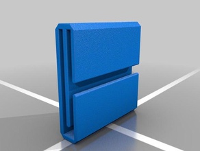 Rucksack-Gurt-Halter groß - Zubehör Rucksack clip Gurt Riemen 3d print model - Mito3D
