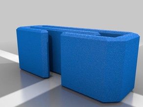 Rucksack-Gurt-Halter klein - Zubehör Rucksack clip Halter Gurt 3d print model - Mito3D