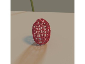 la pascua de voxel huevo props el render art 3d print model - Mito3D