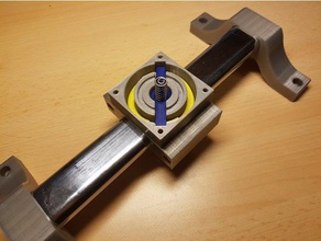 quick release locking mechanism 1 spring organization 3d print model - Mito3D
