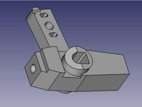 f3rrari wiper linkage automotive ferrari mounting bracket blade 3d print model - Mito3D