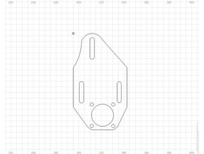 k40 laser head holder square cut diy 3d print model - Mito3D