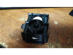 another non-hermetical shield-box xiaomi yi action cam camera 3d print model - Mito3D