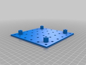 pegboard tile tool holders & boxes 3d print model - Mito3D