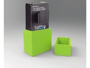 go pro hero3 baterie boîte de la caméra voiture soins gopro hero 3 3d print model - Mito3D