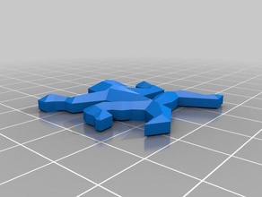 tylon usted escher lagarto mejora de rediseño - anti elefante pie matemáticas art 3d print model - Mito3D