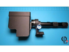 feiyu-g4 gimbal caso di aggiornamento la fotocamera actioncam etui feiyu tech g4 3d print model - Mito3D
