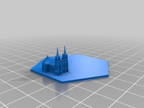 anı 44 kilise hex oyuncak & oyun aksesuarları memoir44 3d print model - Mito3D