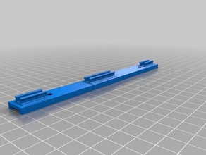 am8 clip led holder 3d printer parts 2020 extrusion strip 3d print model - Mito3D
