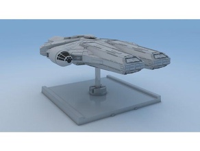 yt-90 heavy freighter concept x-wing games game miniature ship star wars wargame xwing miniatures 3d print model - Mito3D